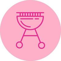 BBQ Grill Vector Icon