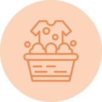 Washing Clothes  Vector Icon