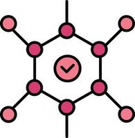 Molecule Vector Icon