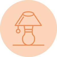 Table Lamp Vector Icon