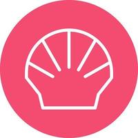 Shell Vector Icon Design
