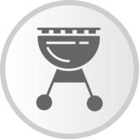 icono de vector de parrilla de barbacoa