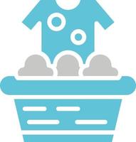 Washing Clothes  Vector Icon