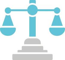 Justice Scale Vector Icon