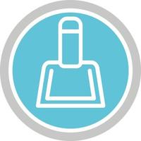 Dustpan  Vector Icon