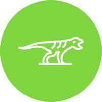 Dinosaur Vector Icon Design