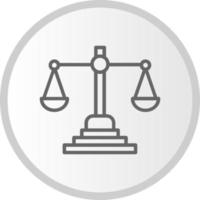 Justice Scale Vector Icon