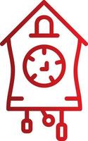 Cuckoo Clock Vector Icon