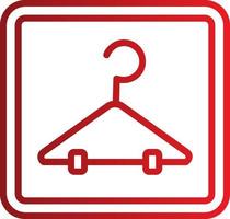 Clothes Hanger Vector Icon