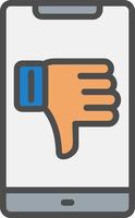 Dislike  Vector Icon