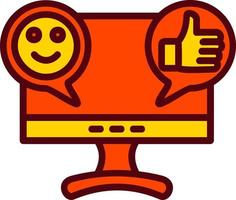 Reaction Vector Icon