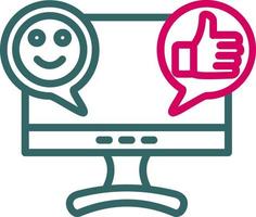Reaction Vector Icon