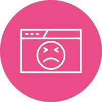 Angry Face Vector Icon