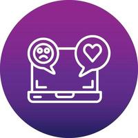 Reaction Vector Icon