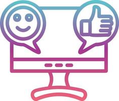 Reaction Vector Icon