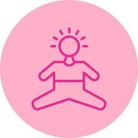 Yoga Vector Icon