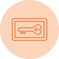 Key Card Vector Icon