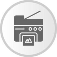 Photocopier  Vector Icon