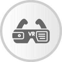 icono de vector de gafas ar