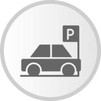 Car Parking Vector Icon