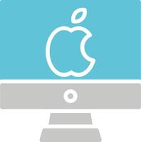 icono de vector de mac