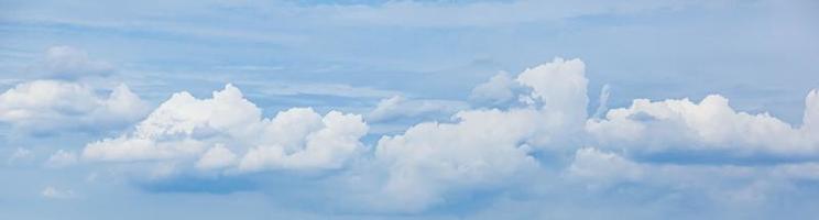 Image of a partly cloudy and partly clear sky during the day photo