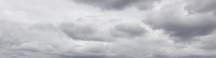 Image of a partly cloudy and partly clear sky during the day photo
