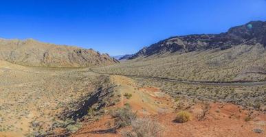 vista panorámica desde el desierto de arizona foto