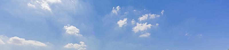 Image of a partly cloudy and partly clear sky during the day photo