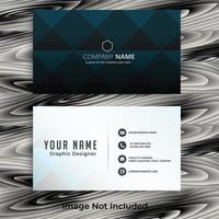 Business card corporate vector