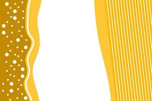 background abstract in yellow color with flat design. vector