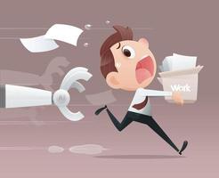 AI wants to perform tasks that replace humans. vector