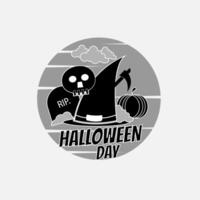 halloween doodles, vector free