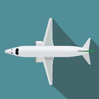 Plane slat icon airplane design illustration vehicle cartoon vector aircraft graphic