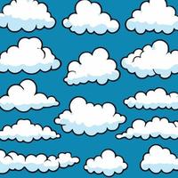 vector nubes colección nube conjunto icono