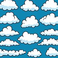 vector clouds collection cloud set icon