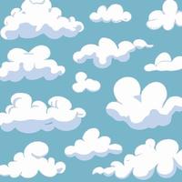 vector nubes colección nube conjunto icono