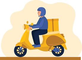 Delivery Service Concept vector and illustration