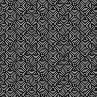 Seamless Round Pattern. It can be used for wallpaper, background, etc. vector