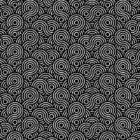 Seamless Round Pattern. It can be used for wallpaper, background, etc. vector