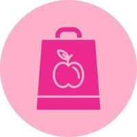 Food Bag Vector Icon