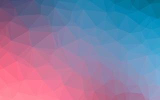 Light Blue, Red vector polygon abstract background.