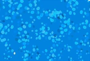 Light BLUE vector pattern with curved circles.