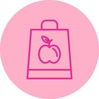 Food Bag Vector Icon