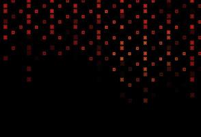 Dark Orange vector texture in rectangular, circular style.