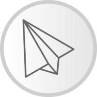 Paper Plane Vector Icon