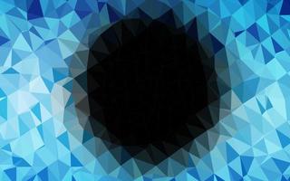 Light BLUE vector abstract polygonal texture.