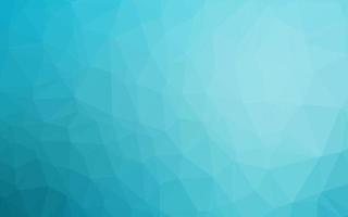 Light BLUE vector triangle mosaic texture.
