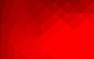 Light Red vector polygon abstract backdrop.