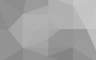 Light Silver, Gray vector triangle mosaic texture.